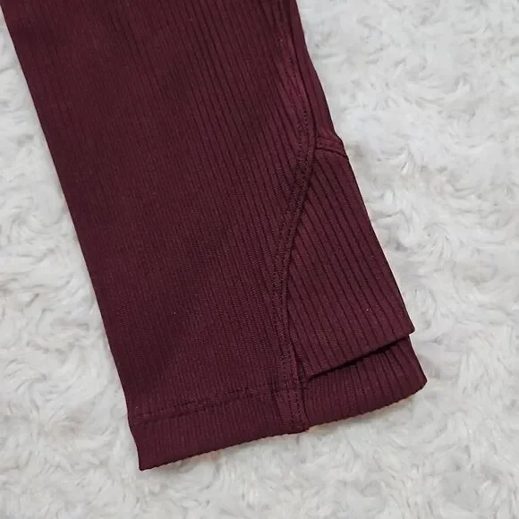 Athleta x Alicia Keys Small Goddess Bodysuit Red Spiced Jumpsuit Womens 450639 - Picture 6 of 11